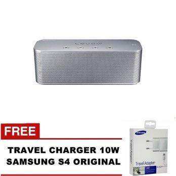 Samsung Level Box Mini Bluetooth HD Speaker Phone-Audio Speaker EO-SG900 - Silver + Gratis charger