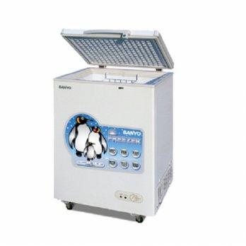 Sanyo SF-C11K-W Chest Freezer 108 Liter - KHUSUS JABODETABEK