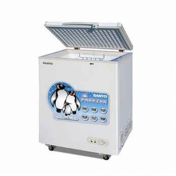 Sanyo SF-C15K-W Chest Freezer 150 Liter - KHUSUS JABODETABEK