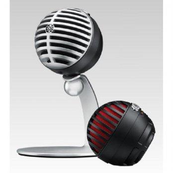Shure MV5-R-LGTA-A Digital Condenser Microphone (Red)
