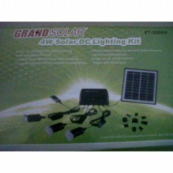 Solar Lighting Kit (Lampu emergency & charger emergency) tenaga surya
