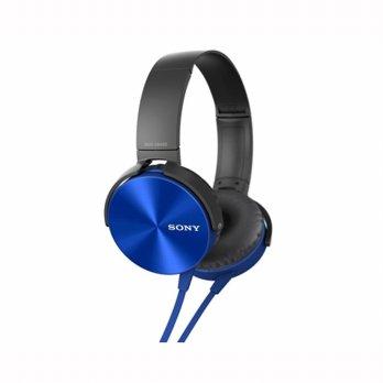 Sony Extra Bass Headphone XB450AP - Blue