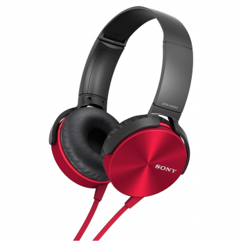 Sony Extra Bass Headphone XB450AP - Red
