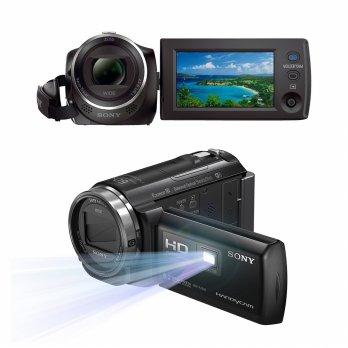 Sony HDR-PJ410 Projector Handycam - Full HD, Gratis Sandisk Ultra Micro 16GB + Case + Mini Tripod