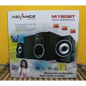 Speaker Advance Portable M180BT Bluetooth + Radio+ Remote SUBWOOFER