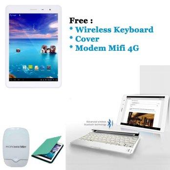 SpeedUp Pad 7.85 Free Wireless Keyboard + Cover + Modem Mifi 4G - garansi resmi 1 Tahun