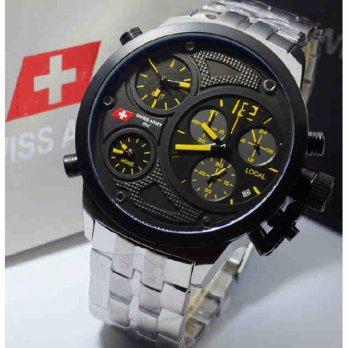 Swiss Army 24070 Yellow Silver Combi