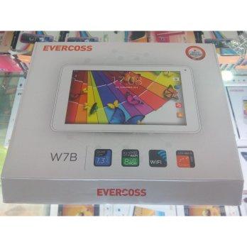 Tablet Seri Wifi Evercoss W7B RAM 512MB, ROM 4GB, QuadCore, Ready Hitam-Putih
