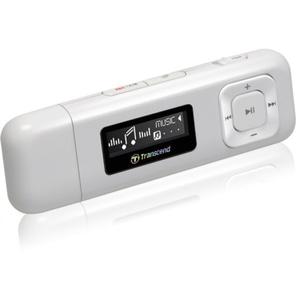 Transcend MP3 Player 8GB MP 330 - White Putih bentuk USB bisa FM radio