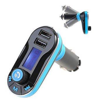 VicTsing Bluetooth MP3 Player FM Transmitter Handsfree Car Kit Charger