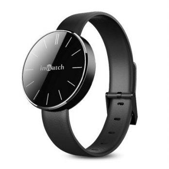 smartwatch inWatch Pi Black (Sleep Tracker , Message Reminder , Call Reminder , Calories Burned)