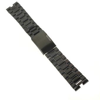 22mm Stainless Steel Watch Band For Motorola Moto 360 Smart Watch And Tools Newest Black - Intl  