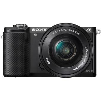 A5000 W/16-50mm Lens Mirrorless Camera (Black) (Intl)  