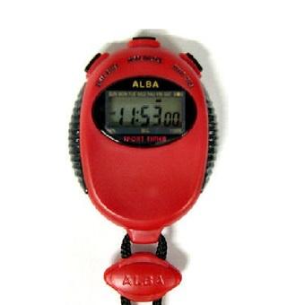 ALBA Stopwatch Sw-01 - AXA25ZX1 - Merah  