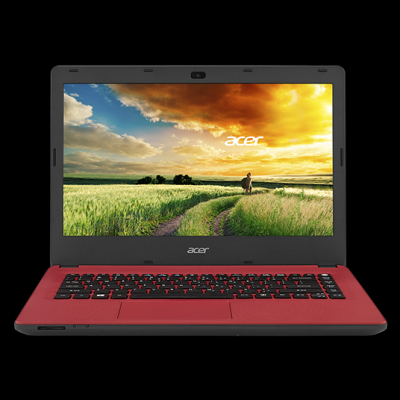 Acer ES1-420-35D9 - AMD E1-2500 - Ram 2GB - Windows 10 - Merah