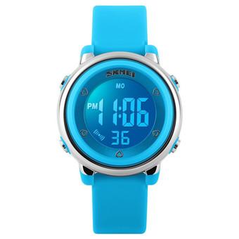 Autoleader Skmei 1100 Unisex Candy Colors LED Digital Quartz Wristwatch (Intl)  