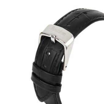 Bestdon BD9979G Men's Leather Strap 3 Sub-dials Waterproof Luminous Dial Quartz Watch w/ Calendar ( Black) (Intl)  