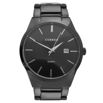 CURREN Men's Stainless Steel Watch (Black)- Intl  