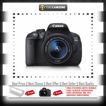 Canon EOS 700D 18-55mm IS STM | Free Screen Terpasang + Packing Bubble Tebal