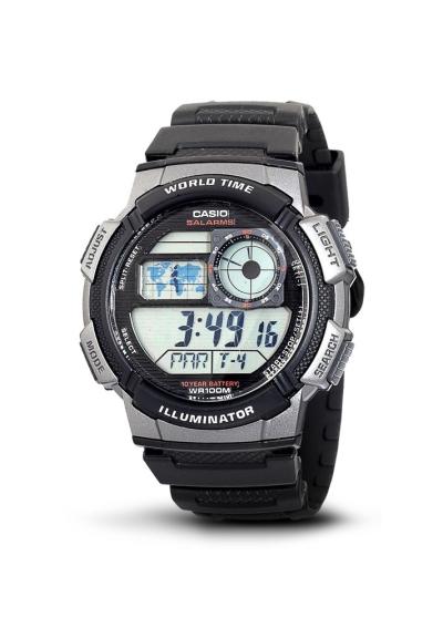 Casio Digital Watch AE-1000W-1BVDF Jam Tangan Pria Resin - Black