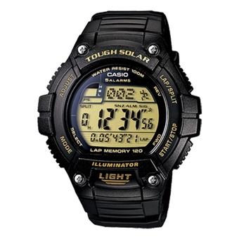 Casio Digital Watch W-S220-9AVDF - jam tangan pria - karet - Tough solar  