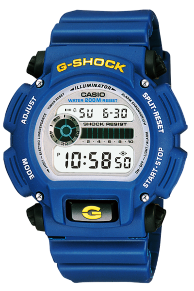 Casio G-Shock DW-9052-2VH Jam Tangan Pria Resin - Blue