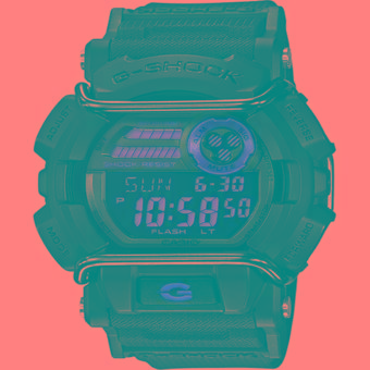 Casio G-Shock Digital Jam Tangan Pria - Hitam - Strap Karet - GD-400-1  