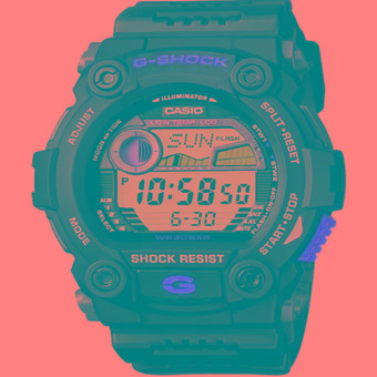 Casio G-Shock Digital Jam Tangan Pria - Hitam - Strap Karet - G-7900-1  