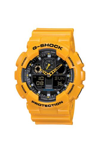 Casio G-Shock GA-100A-9 Yellow  
