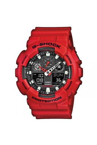 Casio G-Shock GA-100B-4 Red  