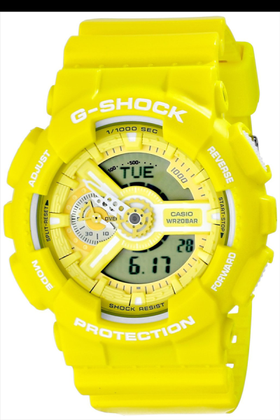 Casio G-Shock GA-110BC-9A Jam Tangan Pria Resin - Yellow