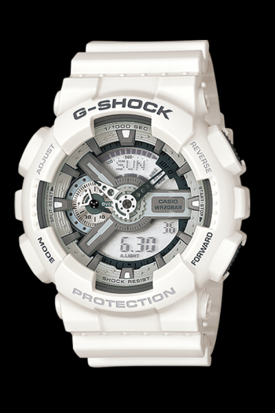 Casio G-Shock GA-110C-7ADR Jam Tangan Pria Resin - White