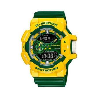 Casio G-Shock GA-400CS-9A Resin Band Watch (Yellow) - Intl  