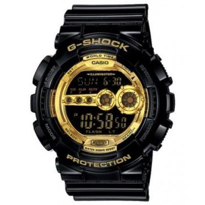 Casio G-Shock GD-100GB-1A Jam Tangan Pria - Black Gold