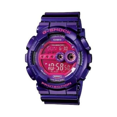 Casio G Shock GD-100SC-6DR Jam Tangan Pria Resin - Purple