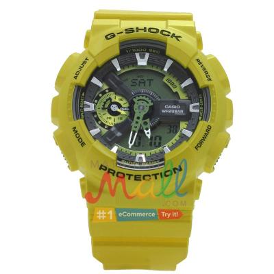 Casio G-Shock - Jam Tangan Pria - Kuning - GA – 110NM – 9ADR