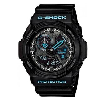 Casio G-Shock Watch Jam Tangan Pria - Hitam - Strap Rubber - GA-300BA-1ADR  