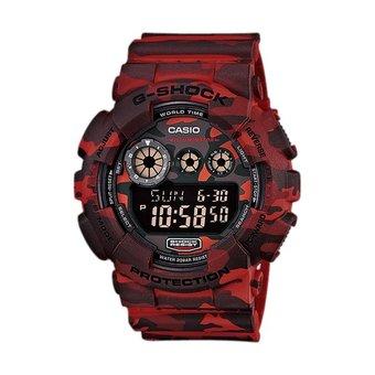 Casio Jam Tangan Pria G-Shock GD-120CM-4DR - Merah  