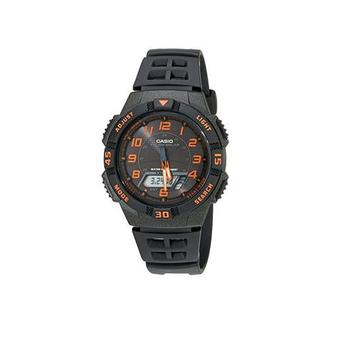 Casio Mens AQS800W-1B2VCF Slim Solar Multi-Function Ana-Digi Sport Watch (Intl)  