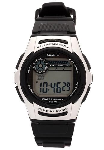 Casio Round Watch Man Illuminator W-213-1A