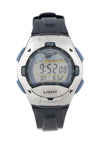 Casio Round Watch Man Illuminator W-753-2A