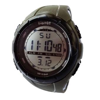 Digitec - Jam tangan Olahraga Pria - Rubber Strap - Digital - DG3019T GR  