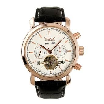 ESS Luxury Men Leather Strap Automatic Mechanical Watch - WM299  