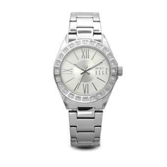 Elle Spirit ES20043B01X - Jam Tangan Wanita - Silver Stainless Bracelet Women Watches  