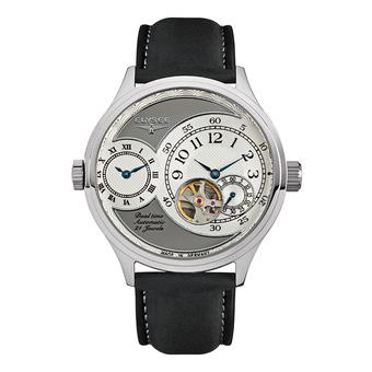 Elysee Male Watches Ko 2 Jam Tangan Pria - Grey - Strap Leather Strap - 80525  