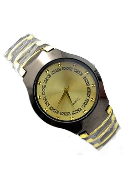 Exclusive Imports Jam Tangan Pria - Gold - Strap Stainless Steel