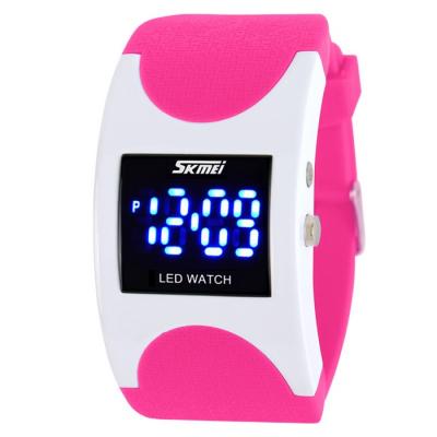 Exclusive Imports SKMEI Fashionable Arc-Shaped LED Watch
