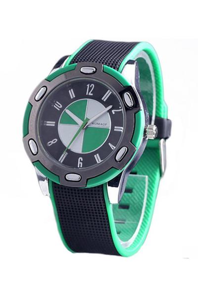 Exclusive Imports Unisex Rubber Sports Quartz Wrist Watches Green