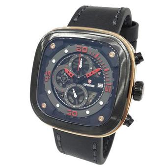Expedition 6664 - Jam tangan Pria Expedition 6664 - Leather Strap - Rose Gold  