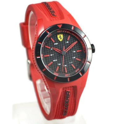 Ferrari F0840005 Jam Tangan Wanita Strap Rubber - Merah